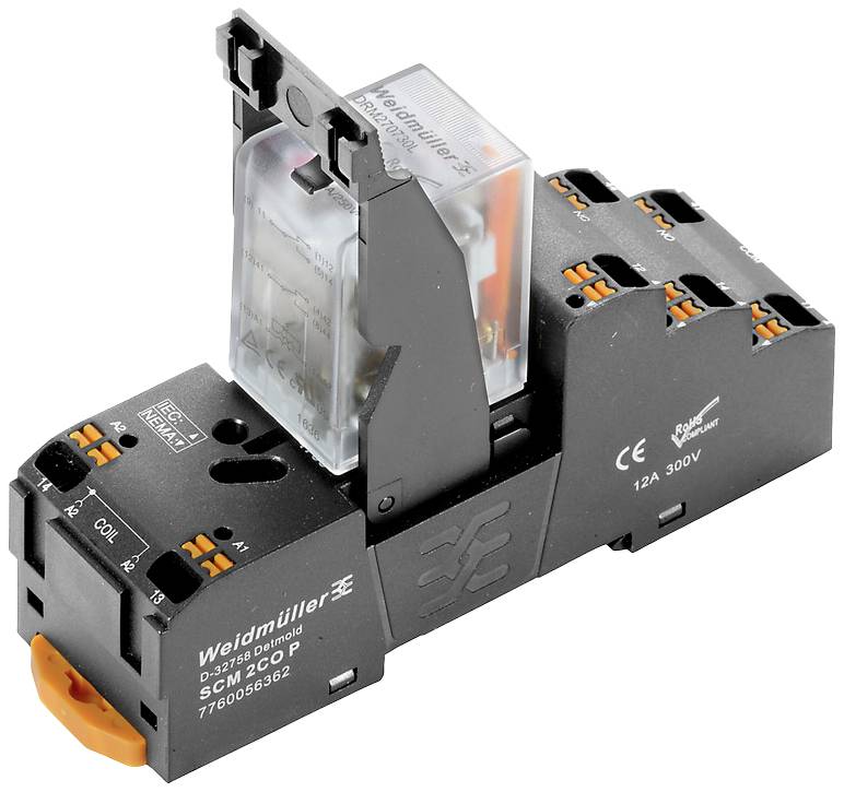 Weidmüller DRMKITP 24VAC 2CO LD relejni modul 2 CO kontakt 24 V/AC (pak. 10 kom)