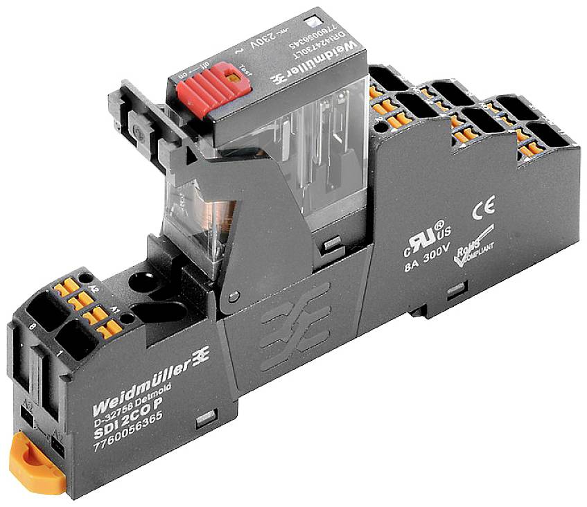 Weidmüller DRIKITP115VAC 2CO LD/PB relejni modul 2 CO kontakt 115 V/AC (pak. 10 kom)