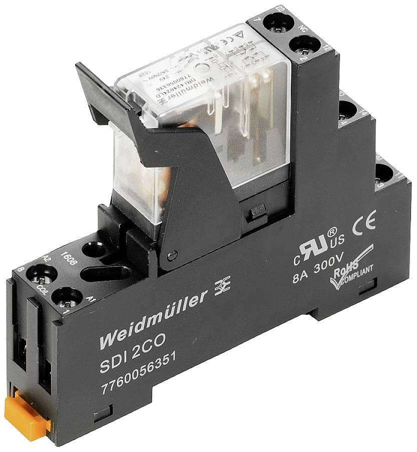 Weidmüller DRIKIT 110VDC 2CO LD relejni modul 2 CO kontakt 110 V/DC (pak. 10 kom)