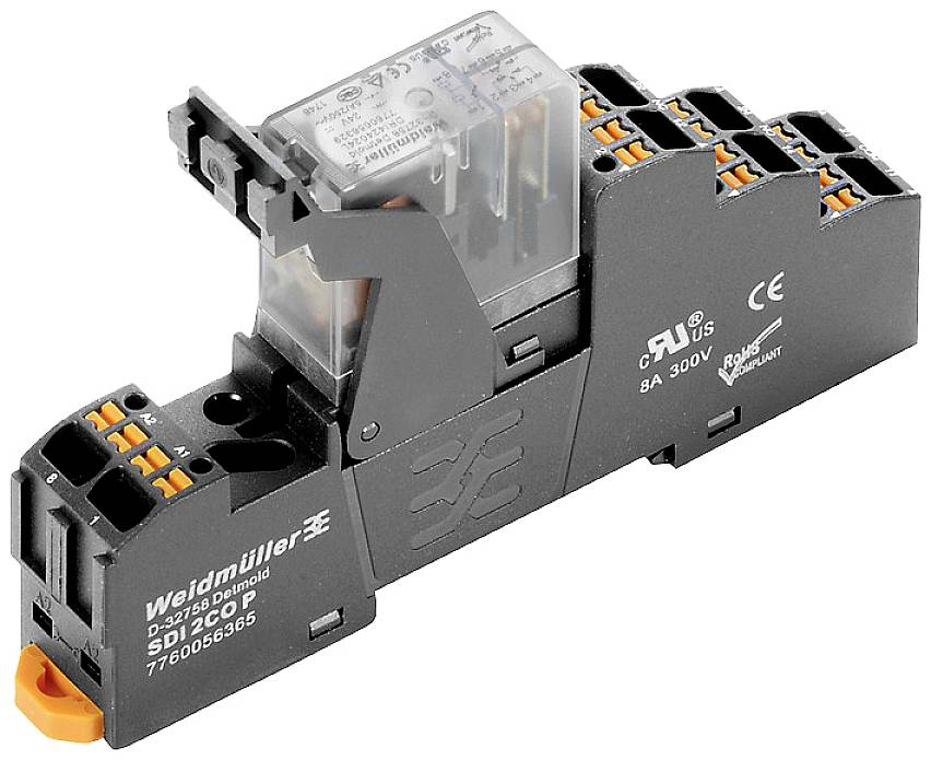 Weidmüller DRIKITP 24VDC 2CO LD relejni modul 2 CO kontakt 24 V/DC (pak. 10 kom)