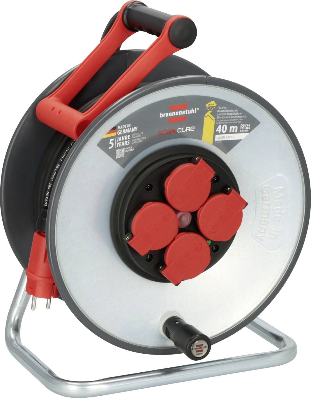 Brennenstuhl 9191400110 Kablovski bubanj 40 m crna