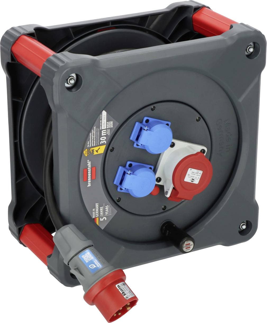 Brennenstuhl 9222300110 Kablovski bubanj 16 A 30 m crna
