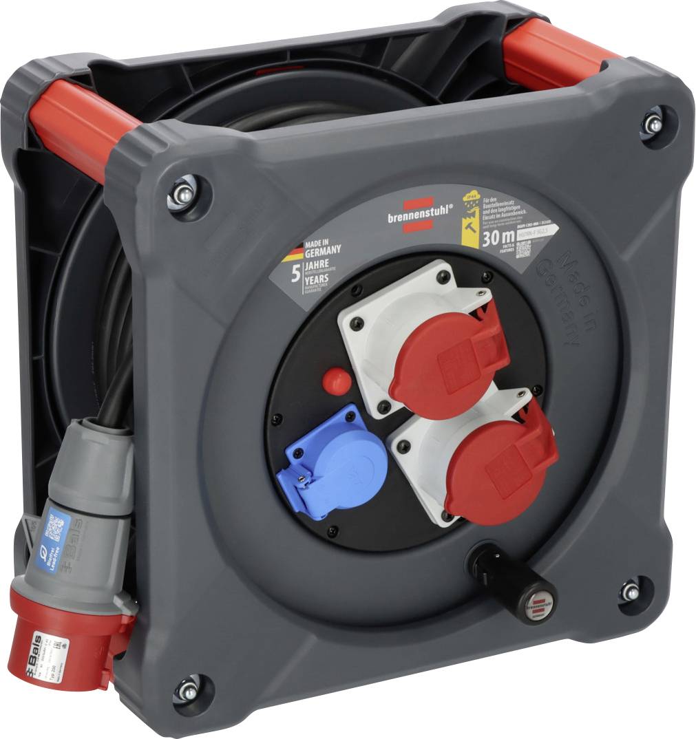 Brennenstuhl 9222300120 Kablovski bubanj 16 A 30 m crna