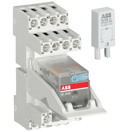 ABB CR-M230AC4LGSS interfejs relej 4 CO kontakt