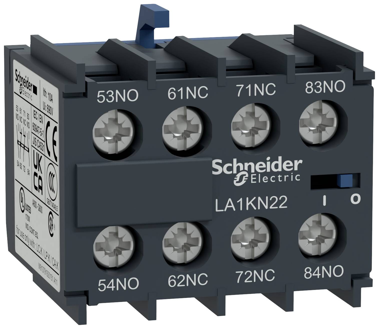 Schneider Electric LA1KN31 3 NO, 1 NC IP2x