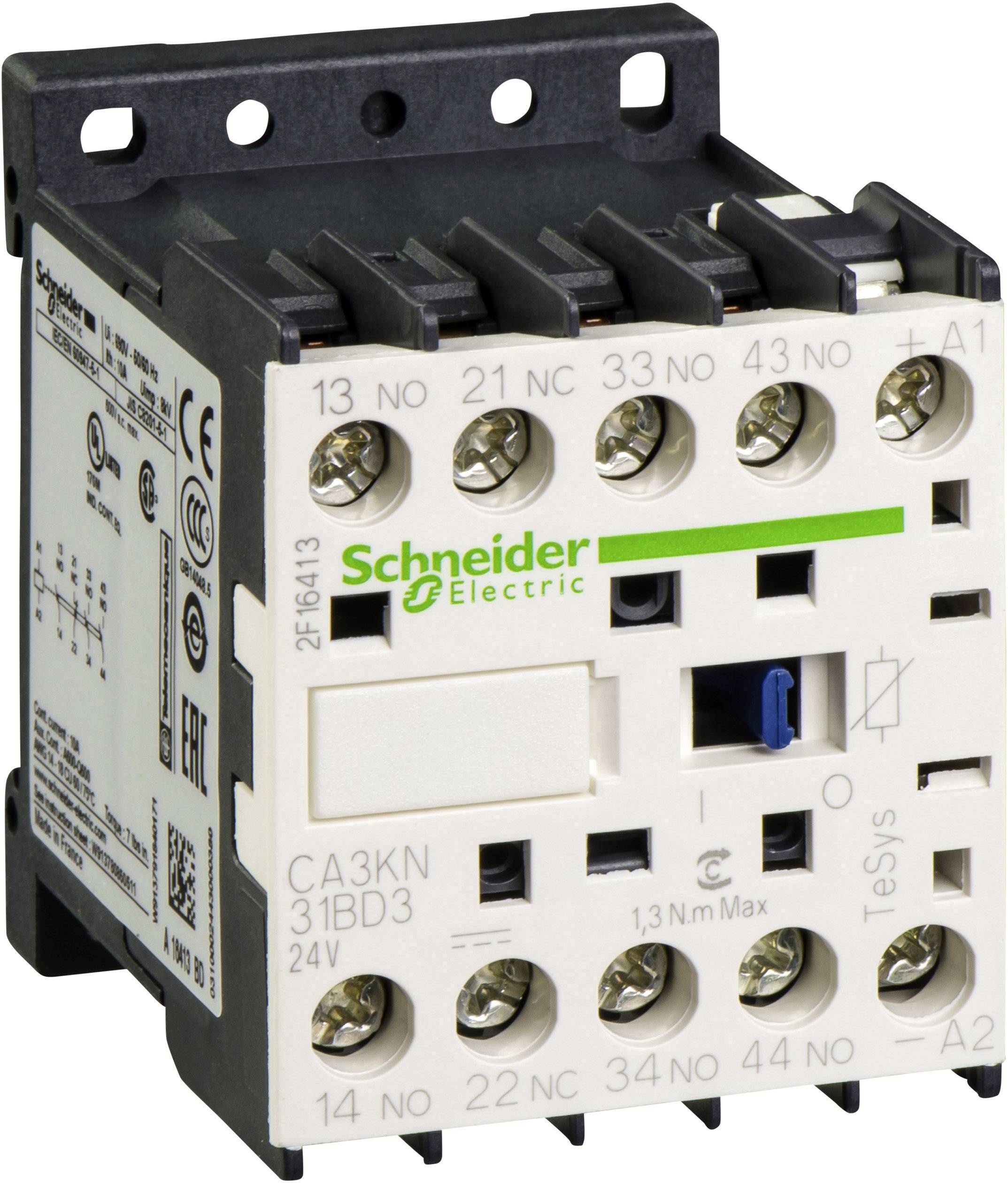 Schneider Electric CA3KN31BD3 3 NO, 1 NC IP2x