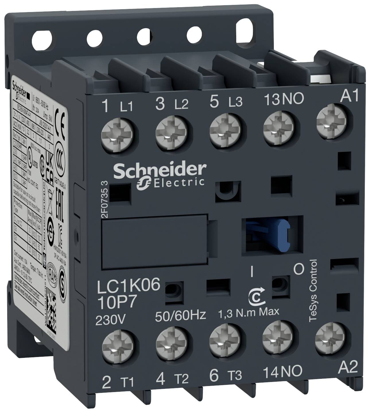 Schneider Electric LC1K0610P7 kontaktor 3-polni pol.