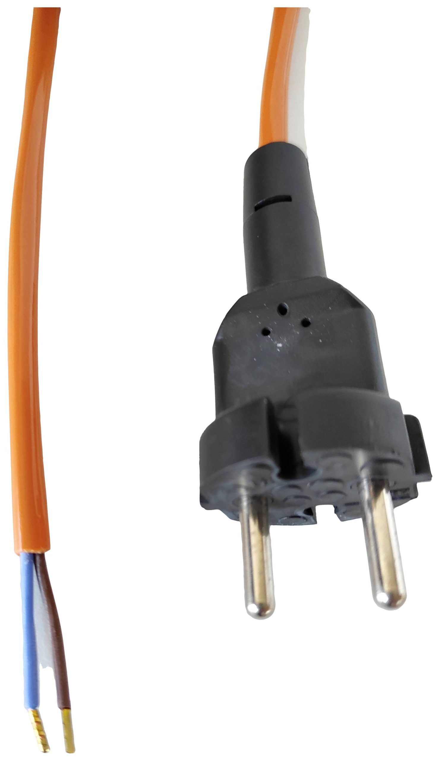 Helu Napojni kabl 5 m H05BQ-F 2X 1 mm2 narandzasta