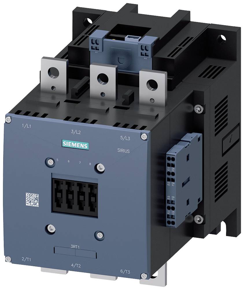 Siemens 3RT1075-2XF46-0LA2 kontaktor za prugu 3-polni pol. 1000 V/AC
