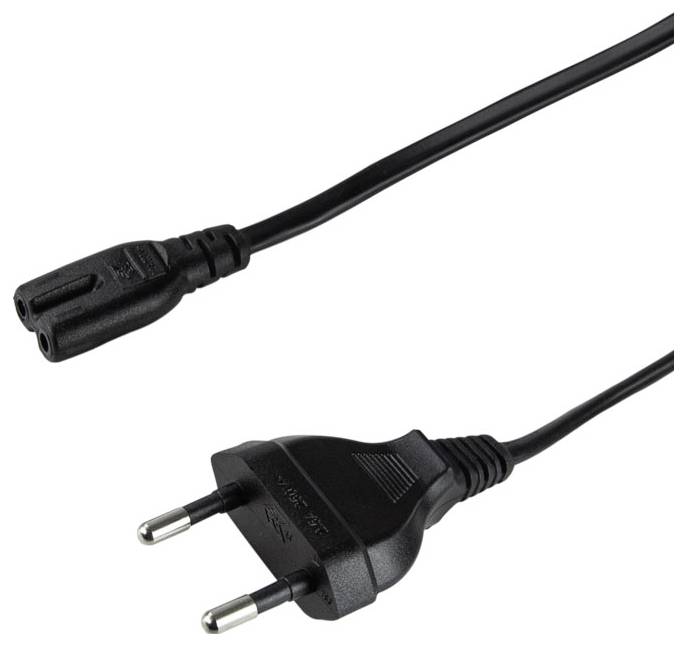 LogiLink CP195 Napojni kabl 10 m H03VVH2-F 2X 0,75 mm2 CEE utikac - IEC crna