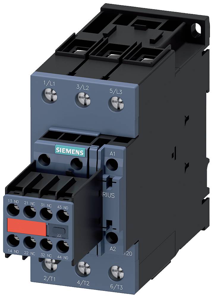 Siemens 3RT2036-1CL24-3MA0 zaštitni prekidač 3-polni pol. 690 V/AC