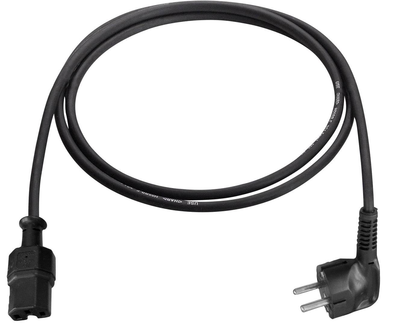 AS Schwabe 70873 Napojni kabl 2 m H05RR-F 3G 1 mm2 IP20 Schuko utikac