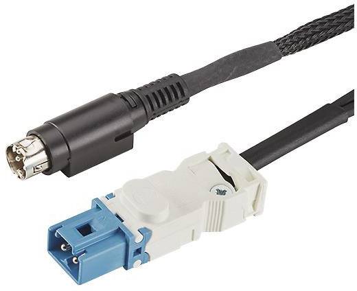 Bachmann 149.0000 Prikljucni kabl 0,75 m crna