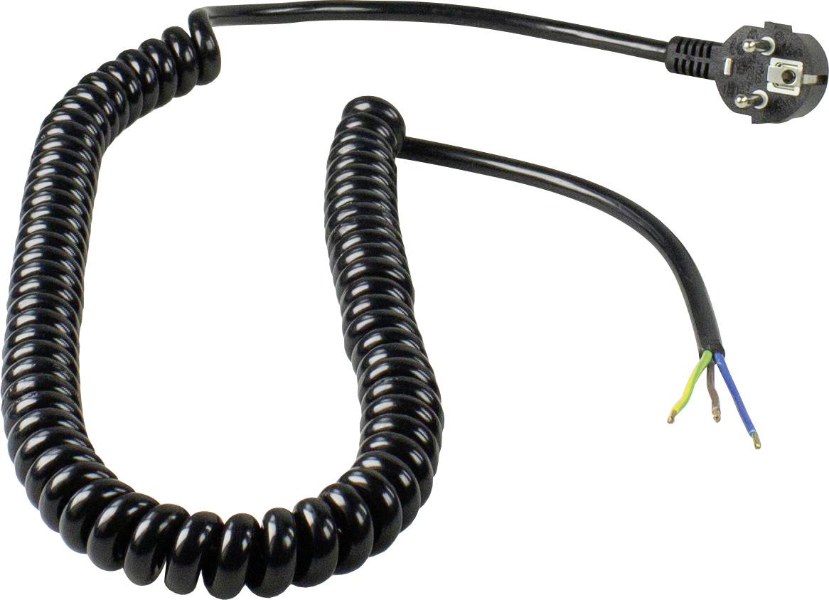 AS Schwabe 70428 Prikljucni kabl 4 m H05VV-F 3G 1,5 mm2 IP20
