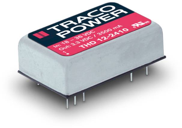 TracoPower THD 12-2422 DC/DC napajanje - ispravljač za štampanu ploču 24 V/DC 12 V/DC, -12 V/DC 500 mA 12 W Broj izlaza: 2 x.