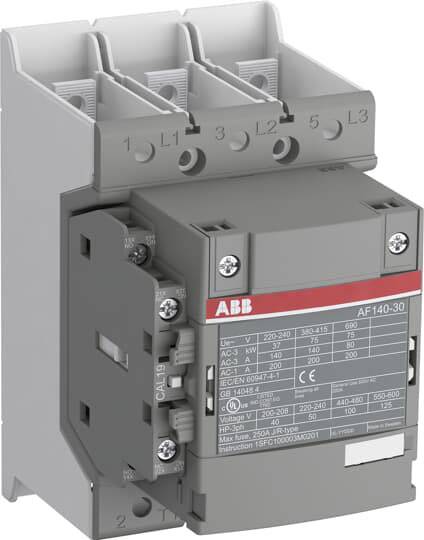 ABB AF140-30-11B-11 4 NO, 1 NO 24 V 75 V/AC 200 A