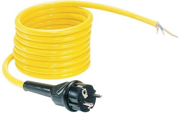 Gifas Electric 100444 Prikljucni kabl 3 m Schuko utikac zuta