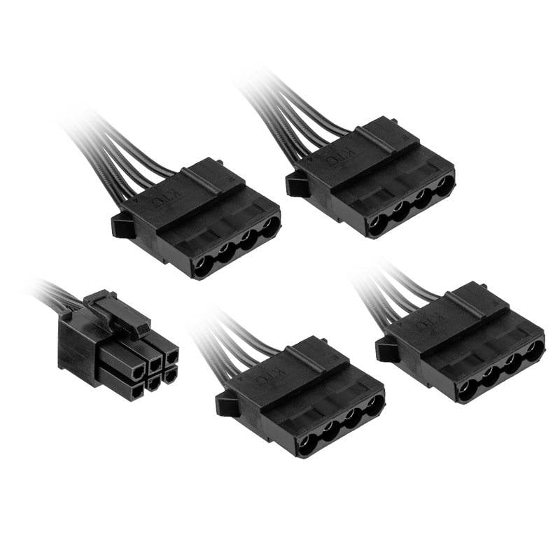Kolink Regulatorski modularni Prikljucni kabl crna