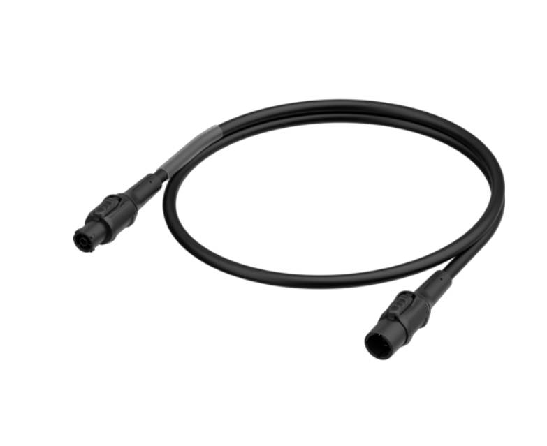 Neutrik 1027569 Napojni kabl 2 m H07RN-F 3x1,5 mm2 IP65 crna
