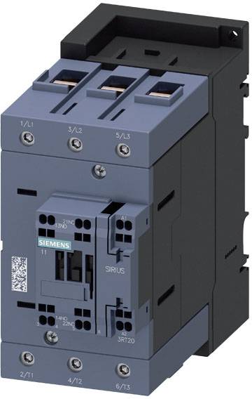 Siemens 3RT2047-3XJ40-0LA2 kontaktor za prugu 3-polni pol. 1000 V
