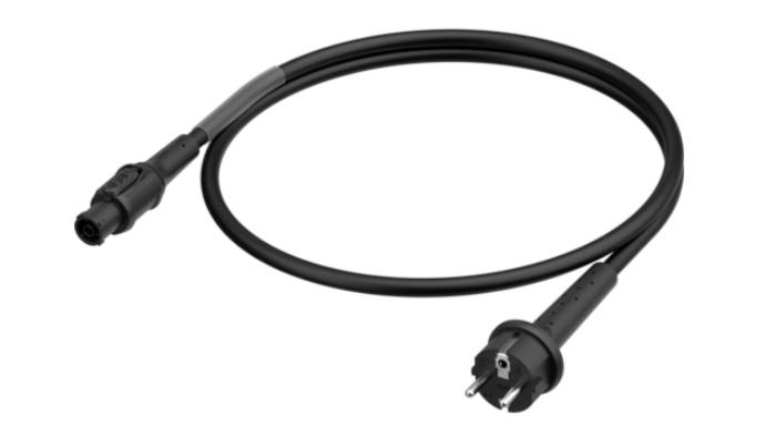 Neutrik 1028915 Prikljucni kabl 3 m H07RN-F 3G 1,5 mm2 IP65 crna UV otporan