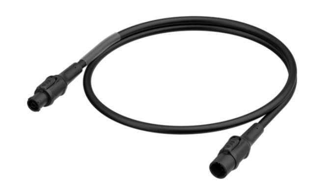 Neutrik 1028920 Napojni kabl 2 m H07RN-F 3G 2,5 mm2 IP65 crna UV otporan