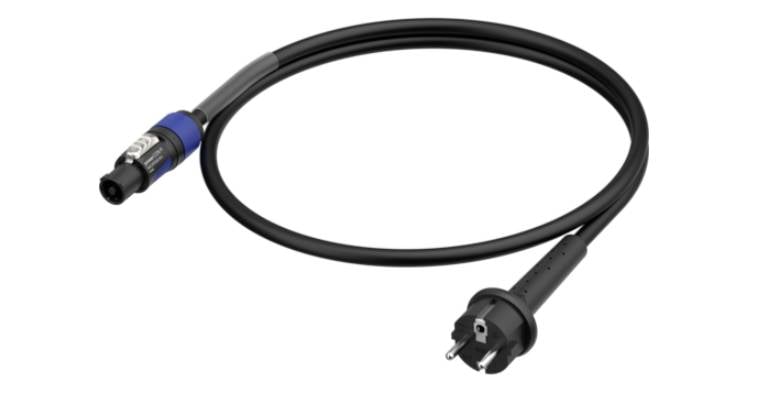 Neutrik 1036412 Prikljucni kabl 1.5 m H07RN-F 3G 2,5 mm2 IP20 crna