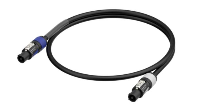 Neutrik 1036415 Prikljucni kabl 1,5 m crna