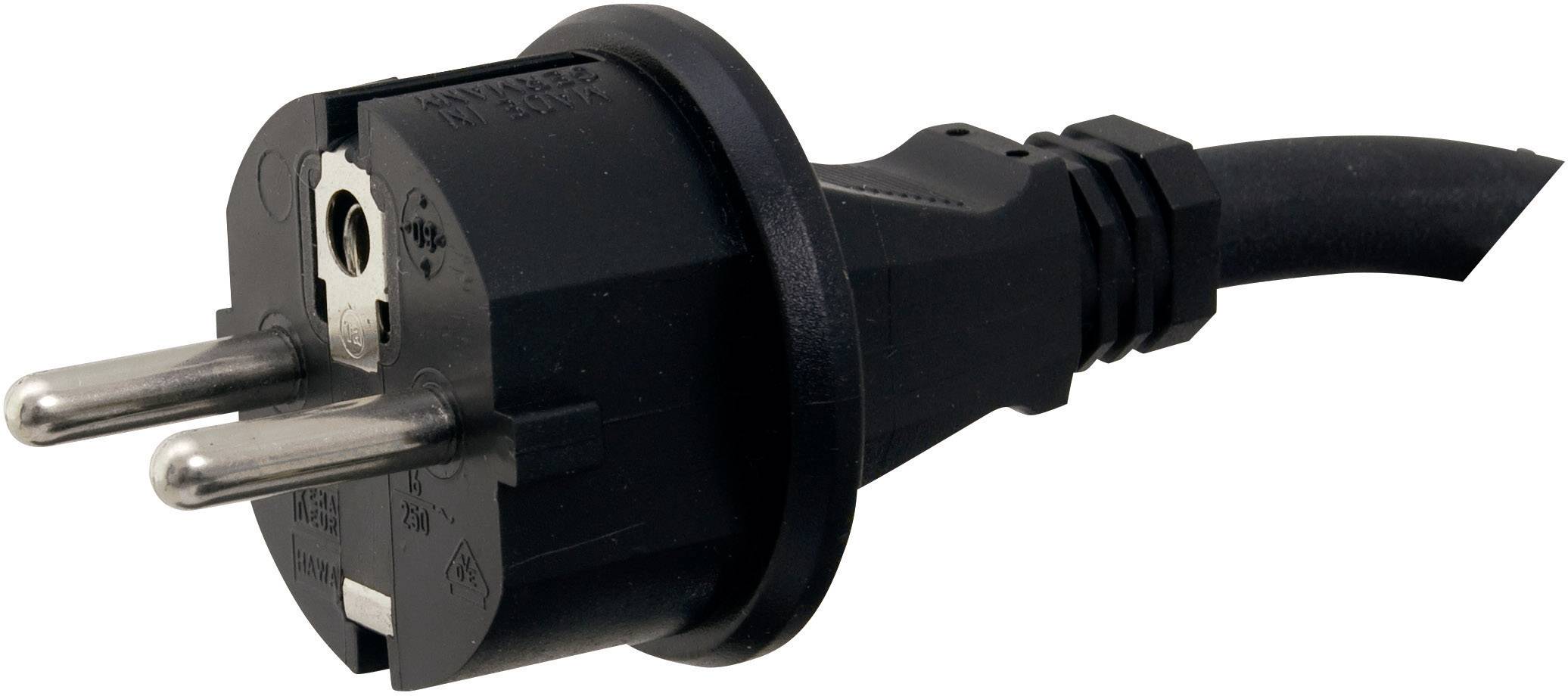 HAWA 1008260 Prikljucni kabl 5 m H07RN-F 3G 1,5 mm2 Schuko utikac
