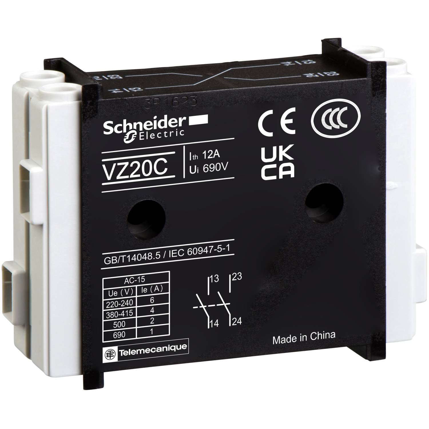 Schneider Electric VZ20 2 NO