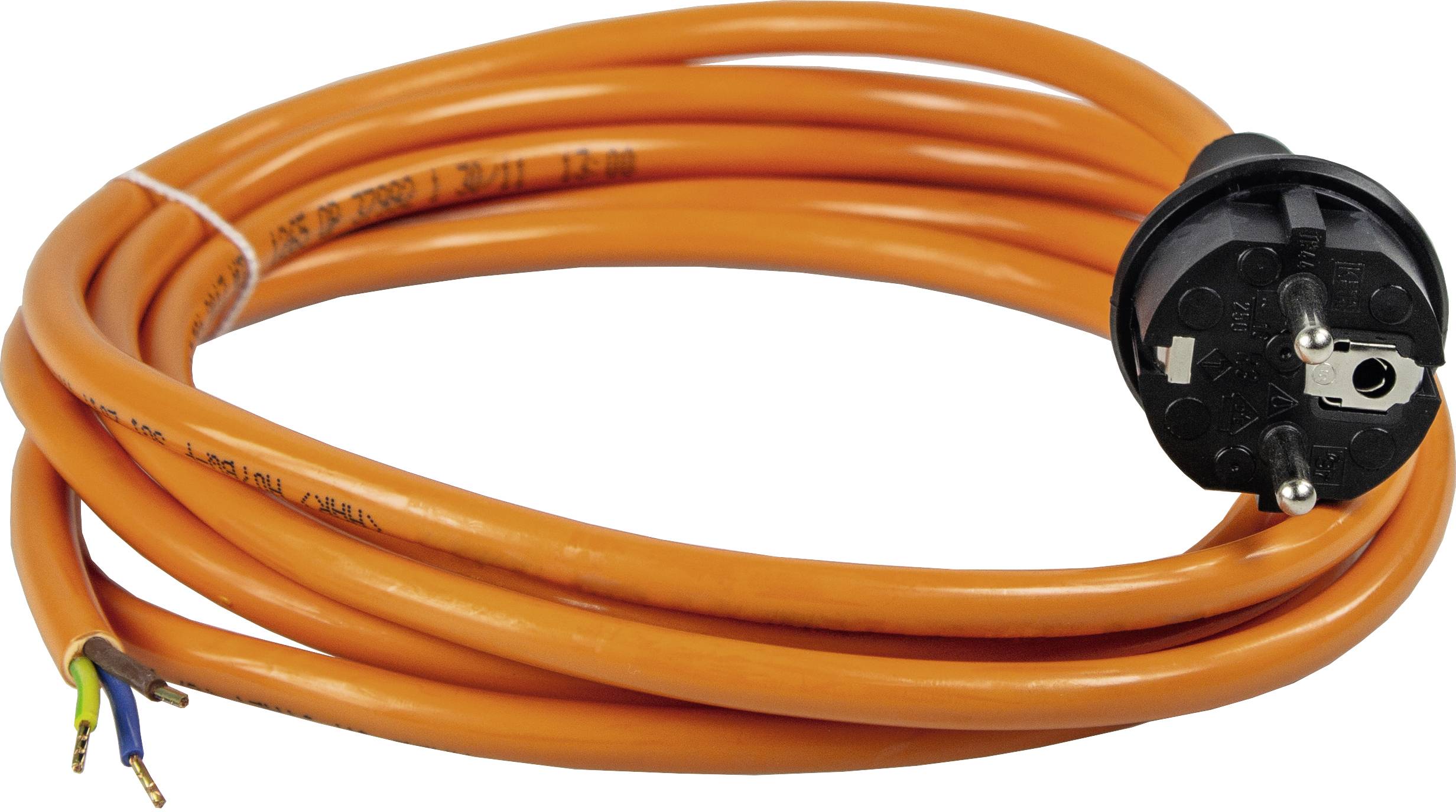 AS Schwabe 70919 Prikljucni kabl 5 m H07BQ-F 3G 1 mm2 Schuko utikac