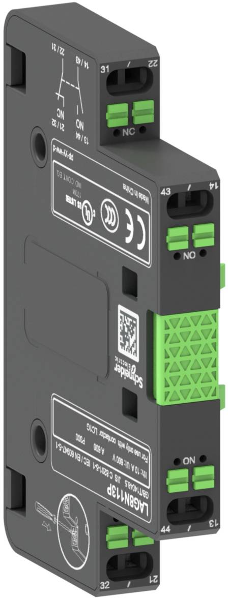 Schneider Electric LAG8N113P 1 NO 1 NC