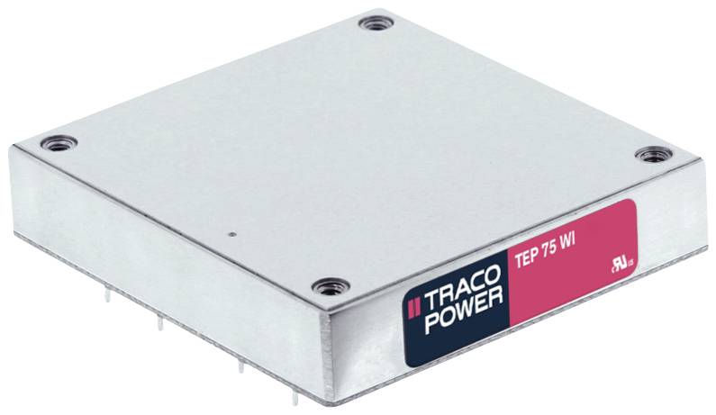 TracoPower TEP 75-2412WI DC/DC napajanje - ispravljač modul 24 V/DC 12 V/DC 6.3 A 75 W Broj izlaza: 1 x.