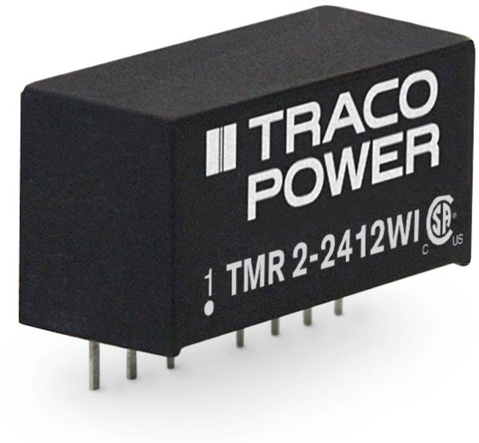 TracoPower TMR 2-2411WI DC/DC napajanje - ispravljač za štampanu ploču 24 V/DC 5 V/DC 400 mA 2 W Broj izlaza: 1 x.