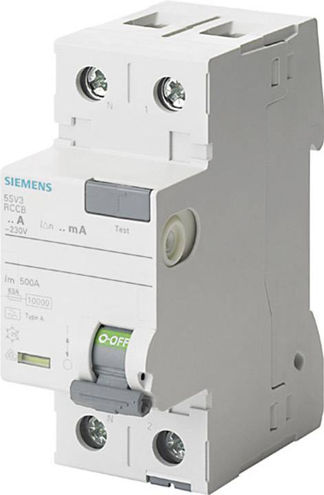 Siemens FID zastitni prekidac 5SV3314-6KL 2-polni 40 A 0.03 A 230 V