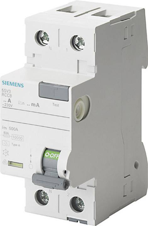 Siemens FID zastitni prekidac 5SV3317-6KL 2-polni 80 A 0.03 A 230 V