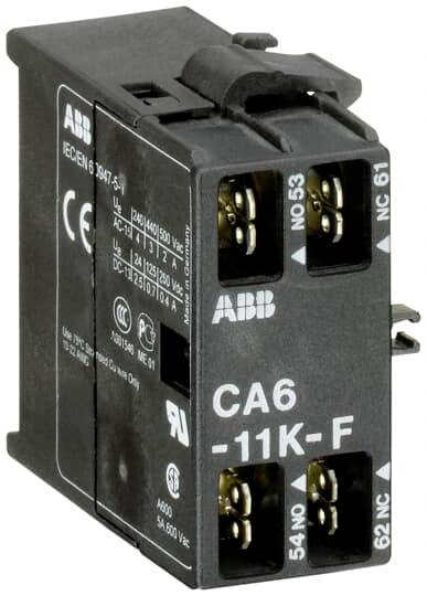 ABB CA6-11K-F 1 NO, 1 NC 4 A