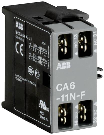 ABB CA6-11N-F 1 NO, 1 NC 4 A