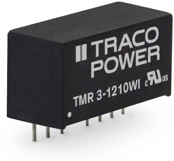 TracoPower TMR 3-2423WI DC/DC napajanje - ispravljač za štampanu ploču 24 V/DC 15 V/DC, -15 V/DC 100 mA 3 W Broj izlaza: 2 x.