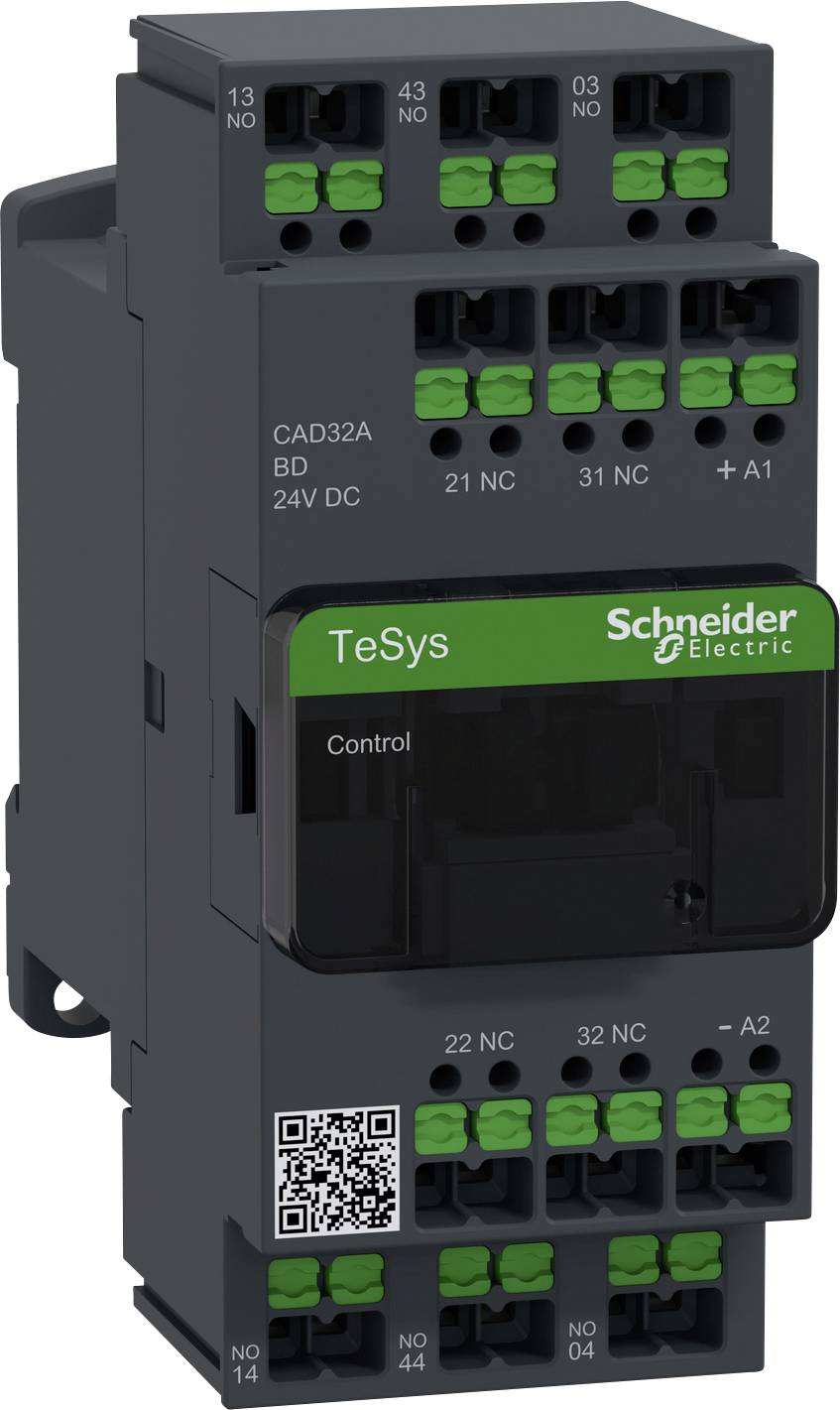 Schneider Electric CAD32ABD 3 NO, 2 NC 24 V/DC (max) 24 V/DC IP20
