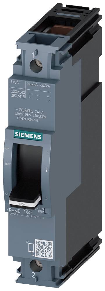 Siemens 3VA1196-3ED16-0AA0 automatski prekidač 1 pol. 16 A