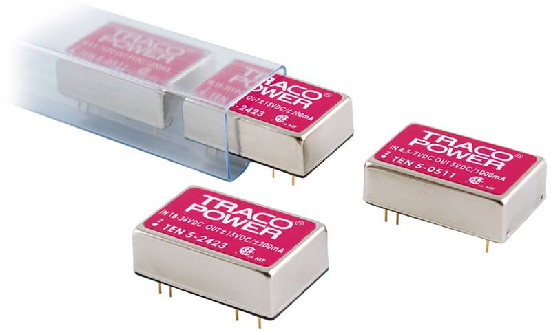 TracoPower TEN 5-0512 DC/DC napajanje - ispravljač za štampanu ploču 5 V/DC 12 V/DC 500 mA 6 W Broj izlaza: 1 x.