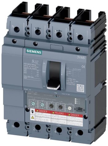Siemens 3VA6115-7HM41-0AA0 automatski prekidač 4 pol. 150 A