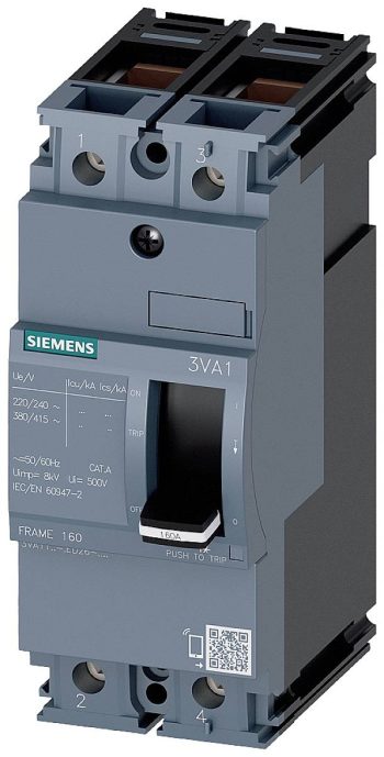 Siemens 3VA1140-5ED26-0AA0 automatski prekidač 2 pol. 40 A