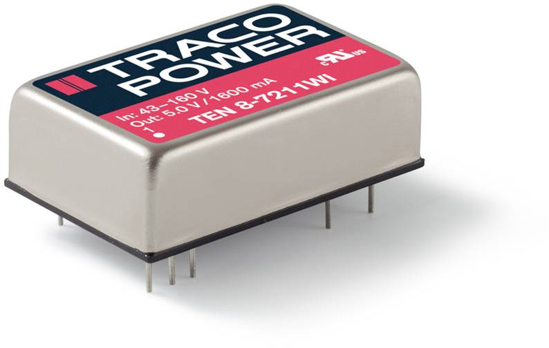 TracoPower TEN 8-2423WI DC/DC napajanje - ispravljač za štampanu ploču 24 V/DC 15 V/DC, -15 V/DC 265 mA 8 W Broj izlaza: 2 x.