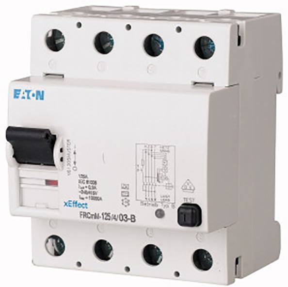 Eaton FID zastitni prekidac FRCMM-125/4/01-B 125 A 0.1 A