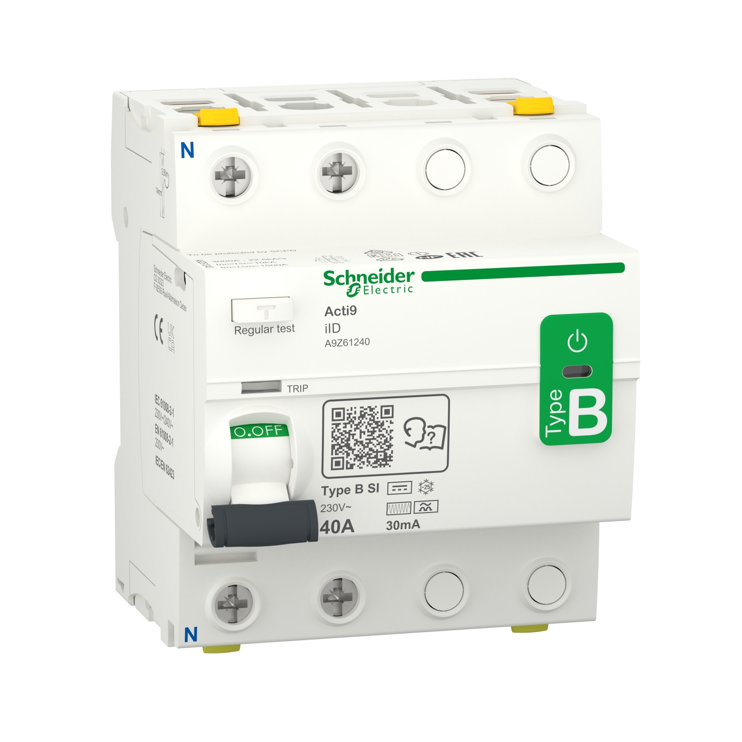 Schneider Electric FID zastitni prekidac A9Z61240 40 A 0.03 A