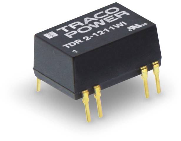 TracoPower TDR 2-1211WI DC/DC napajanje - ispravljač za štampanu ploču 12 V/DC 5 V/DC 400 mA 2 W Broj izlaza: 1 x.