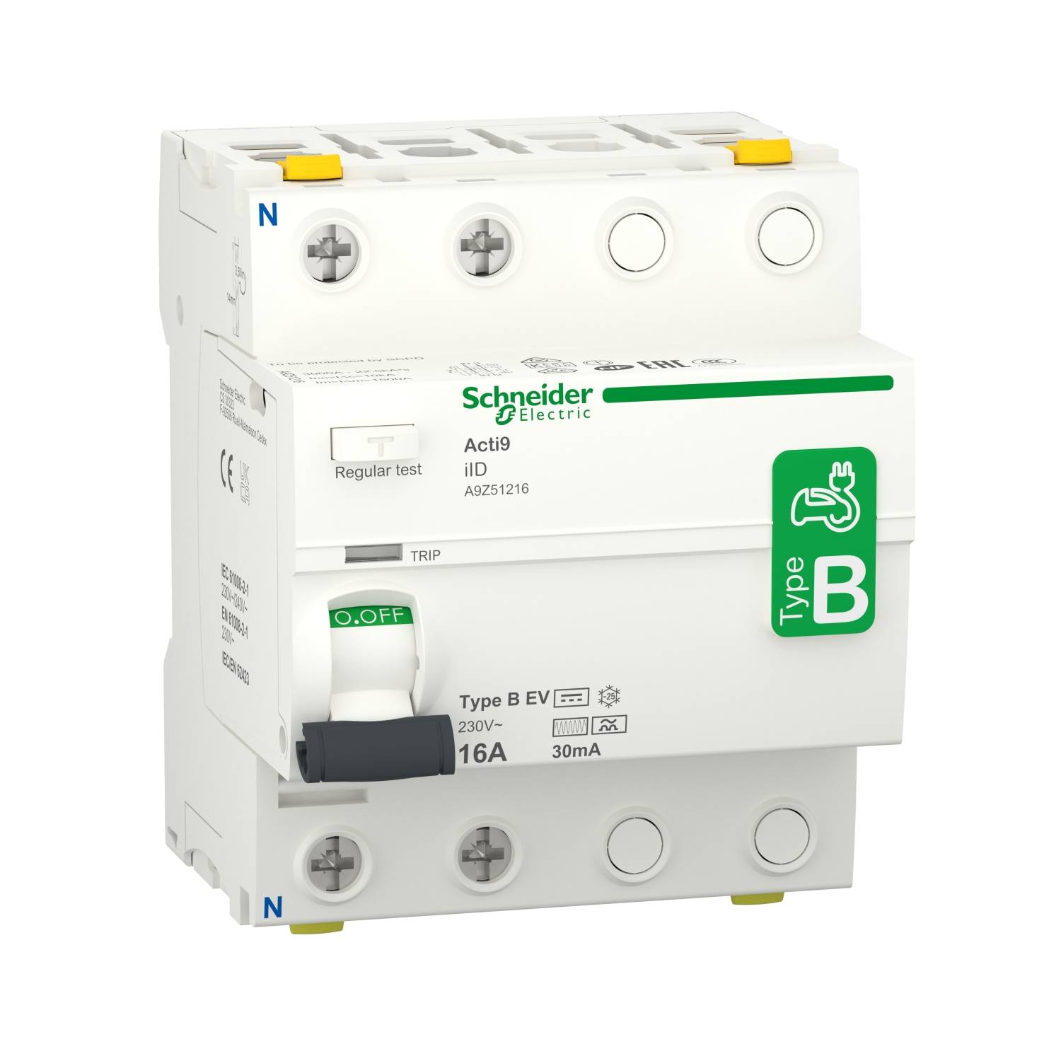 Schneider Electric FID zastitni prekidac A9Z51216 16 A 0.03 A