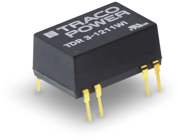 TracoPower TDR 3-1222WI DC/DC napajanje - ispravljač za štampanu ploču 12 V/DC 12 V/DC, -12 V/DC 125 mA 3 W Broj izlaza: 2 x.